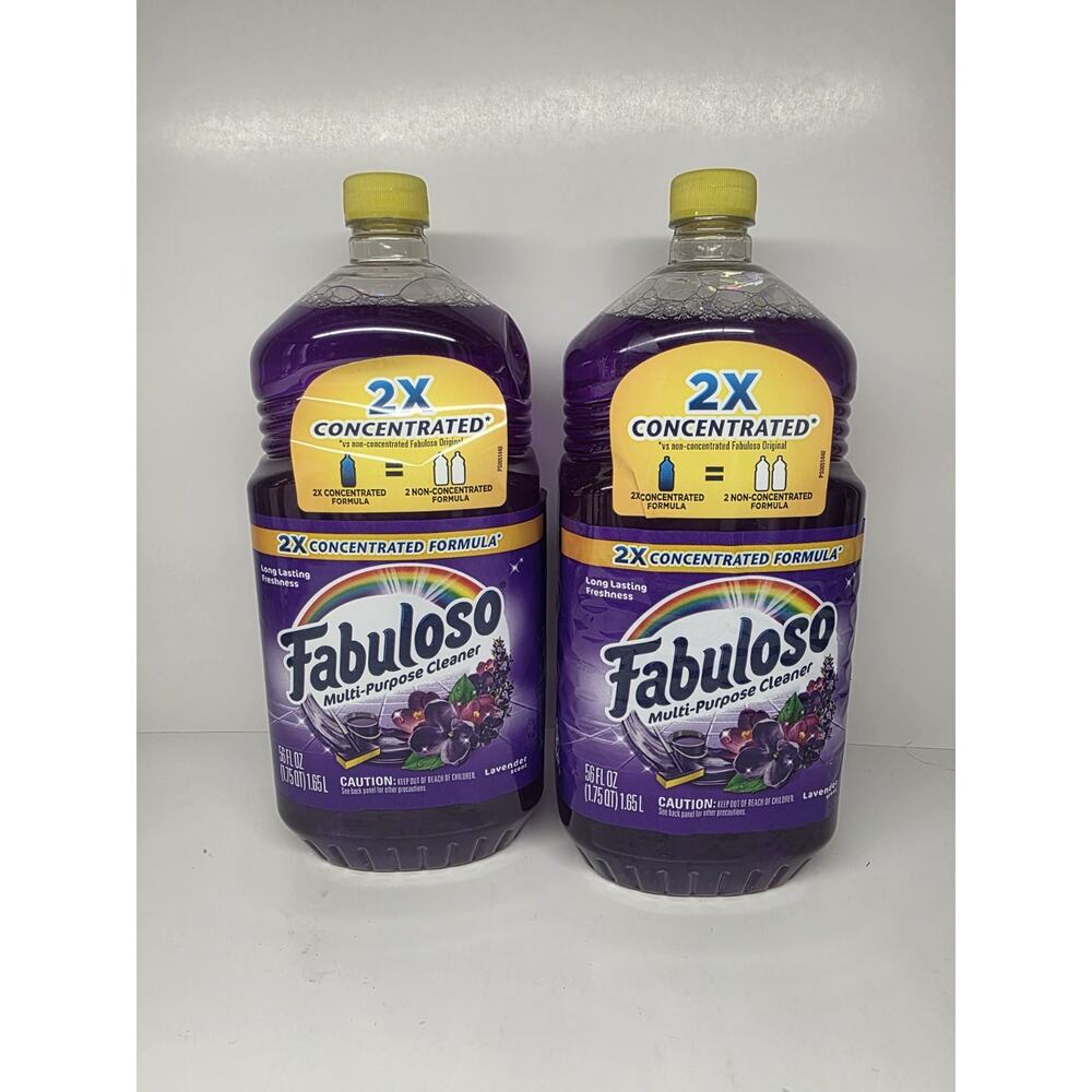 Fabuloso All Purpose Cleaner, Lavender - 56 Fl oz (2 Pack)